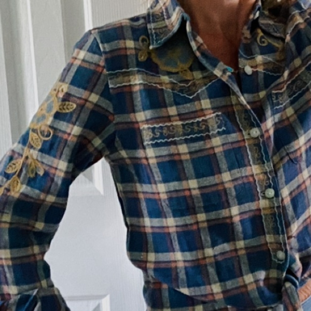 RRL Western Twill Shirt - Picture 2 of 12